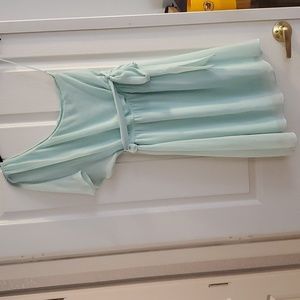 One shoulder express dress